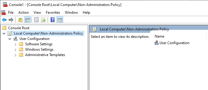 Non-administrator-group-policy-windows-snap-in-created