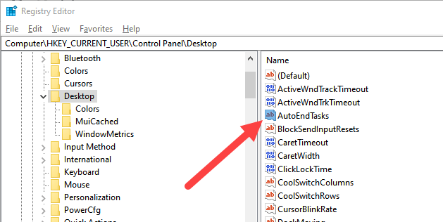 Autoendtasks-windows-create-string-value