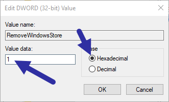 windows 10 home disable store