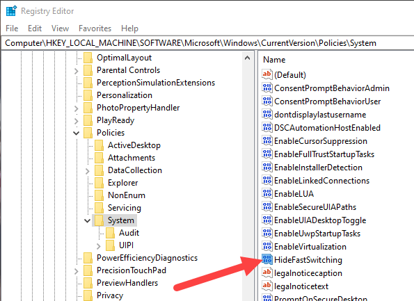 How To Disable Fast User Switching In Windows 10 Group Policy
