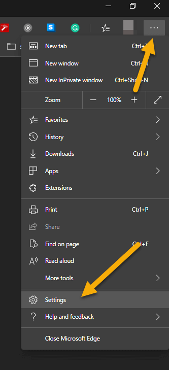 Disable-spell-checking-edge-windows-open-settings