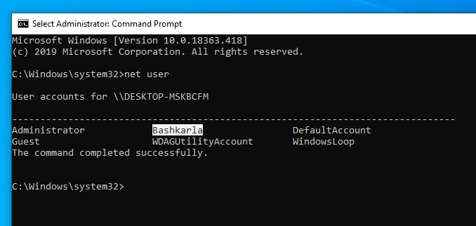 Disable-user-account-windows-list-users