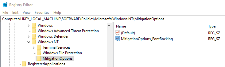 Block-untrusted-fonts-gpo-create-string-value