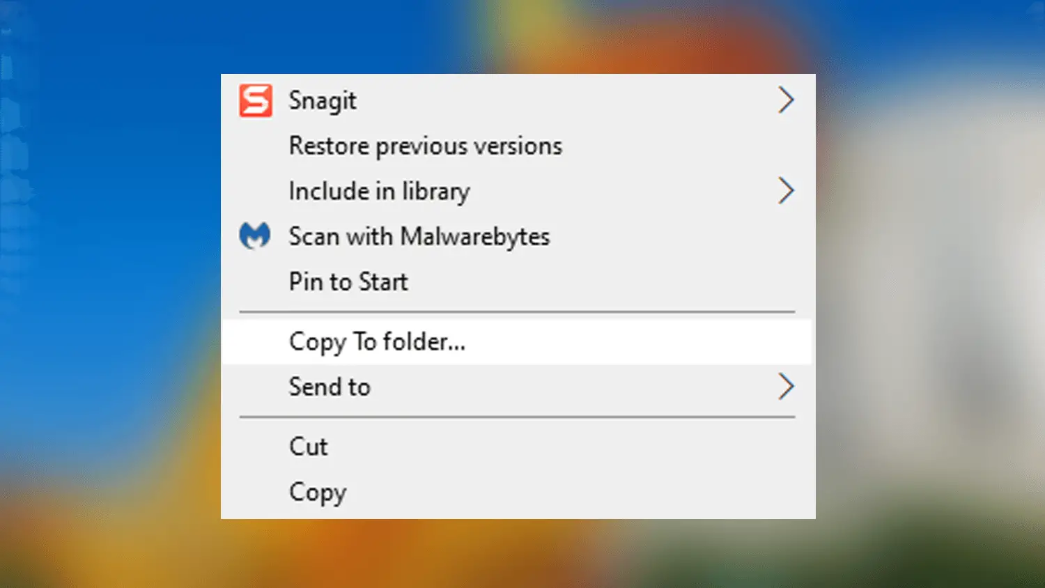 add new file menu option into right click menu