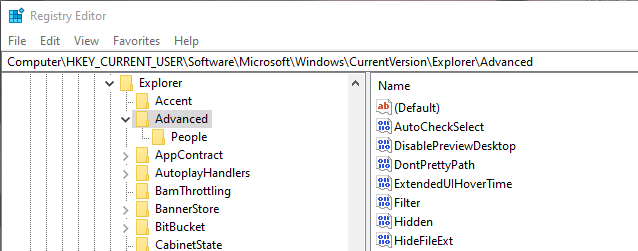 Disable-recent-items-frequent-places-go-to-registry