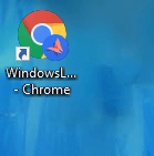 Pin-chrome-profile-to-taskbar-desktop-shortcut-created