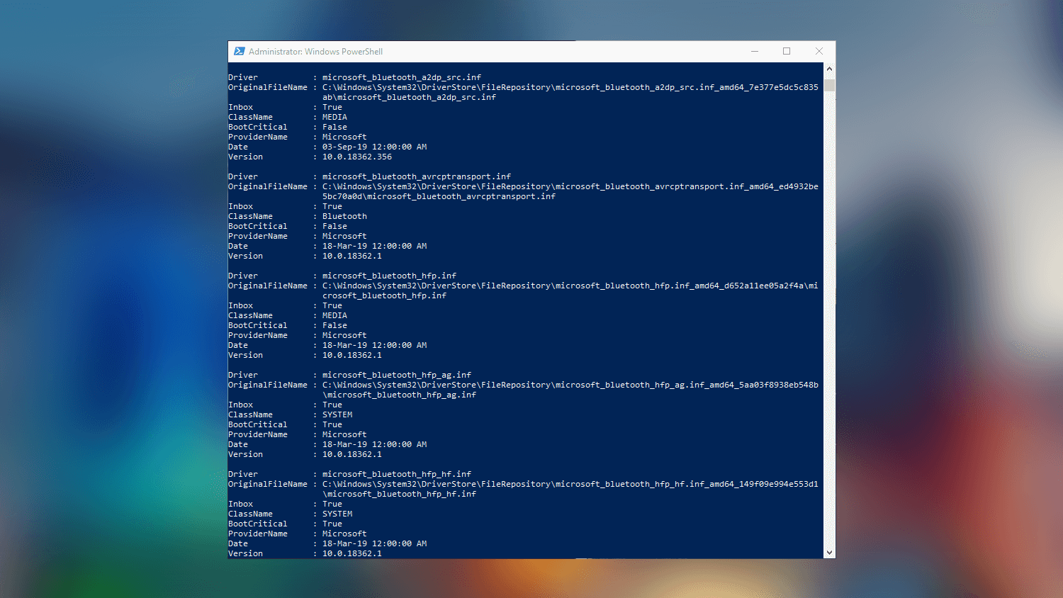 powershell list installed updates on remote computer