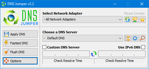 download the new for windows DNSLookupView 1.12