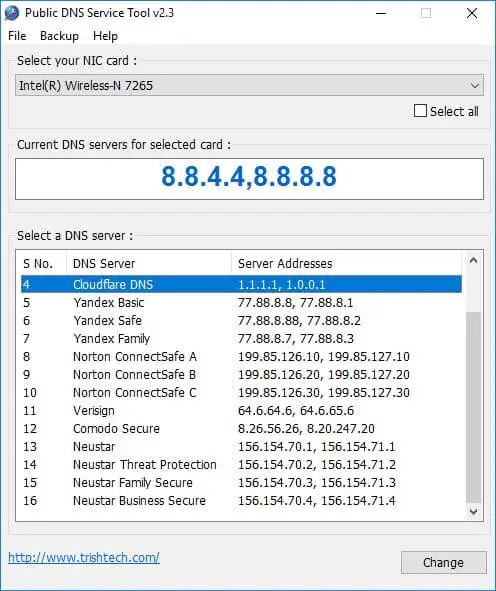 Windows-dns-changer-software-public-dns-tool