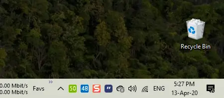 Hide remove show desktop button taskbar - done