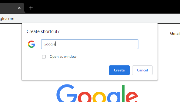 Pin-websites-to-taskbar-chrome-name-shortcut