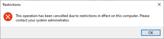 Prevent-user-access-to-drives-error