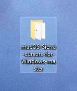 mac os sierra mouse pointer for windows