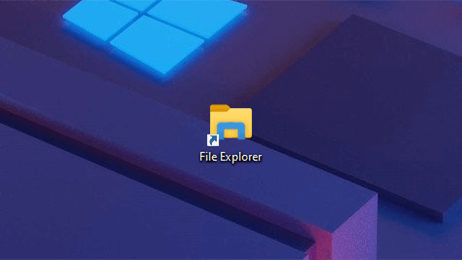 How to Create File Explorer Desktop Shortcut in Windows 10