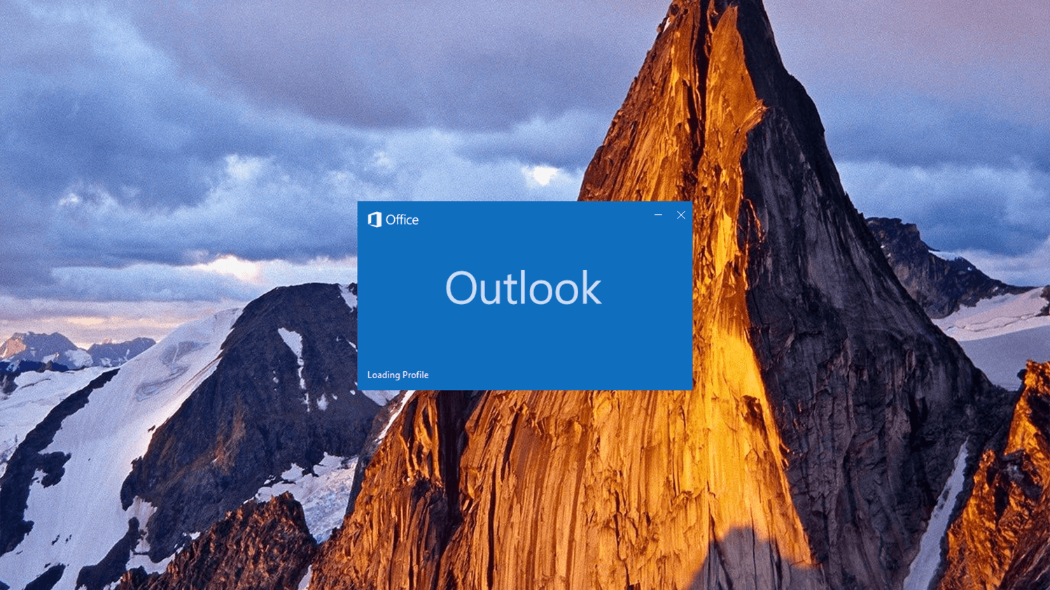 outlook 2016 crashes on startup even in safe mode
