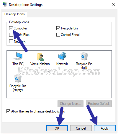 How to Create File Explorer Desktop Shortcut in Windows 10
