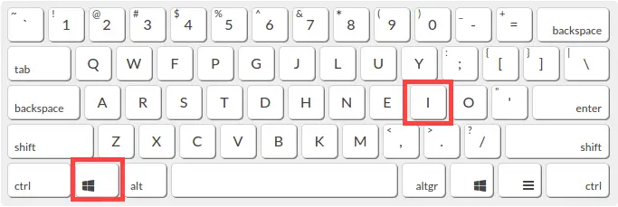 set windows keyboard shortcuts