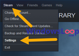 change steam download location