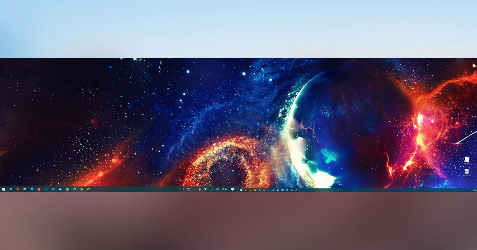 How To Stretch Desktop Background Across Two Monitors